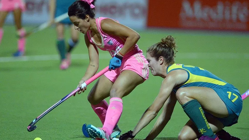 REVÉS AGÓNICO. Las Leonas perdieron contra Australia en los segundos finales del partido.
FOTO DE DYN