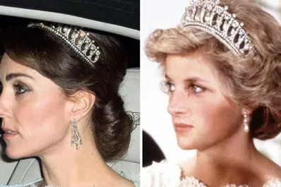 Kate Middleton homenajeó a Lady Di con su tiara favorita