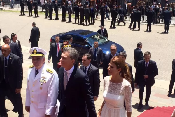 Seguí en vivo la ceremonia: Macri está en la Casa Rosada