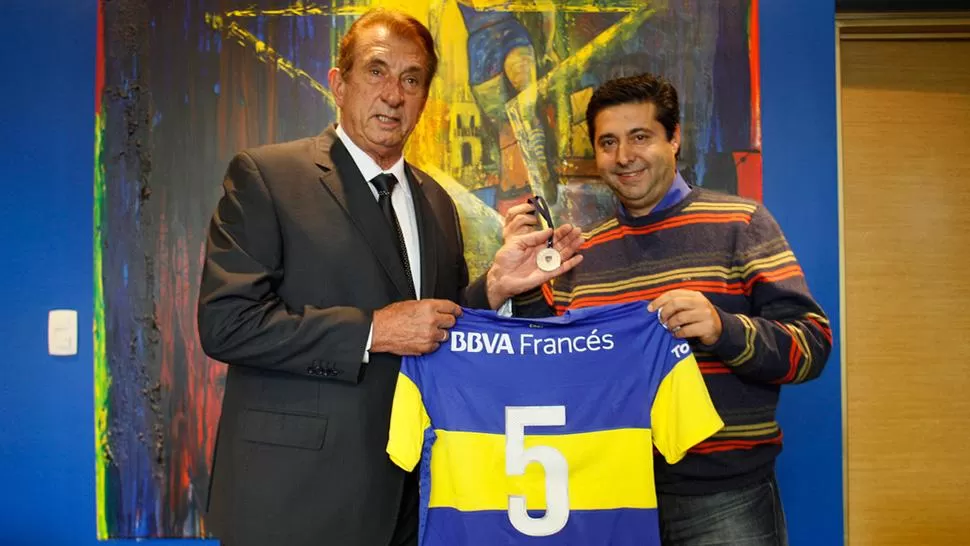 DESIGNACIÓN. En 2012, Rattín fue nombrado Embajador Deportivo de Boca.
FOTO TOMADA DE WWW.VAVEL.COM