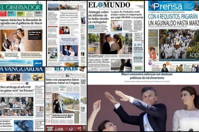 Los diarios del mundo destacaron el llamado a un acuerdo de Macri