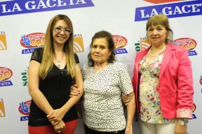 La madre de Manzur retiró su premio de Los Números de Oro y lo donó