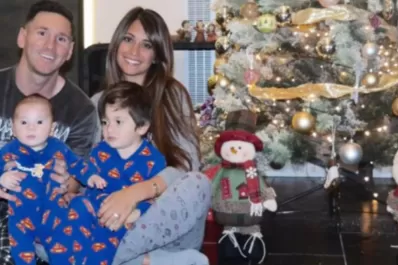 Messi mostró por primera vez una foto de su hijo Mateo