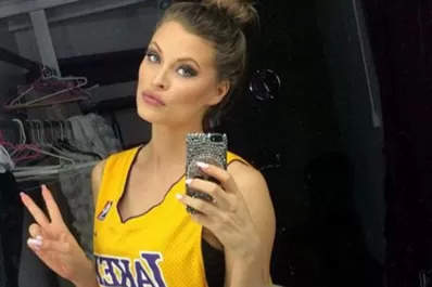 Katie Danzer es la fanática más sexy en la NBA