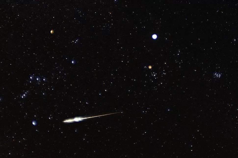 La última lluvia de estrellas del año se producirá esta noche