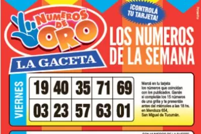 La grilla completa de los Números de Oro