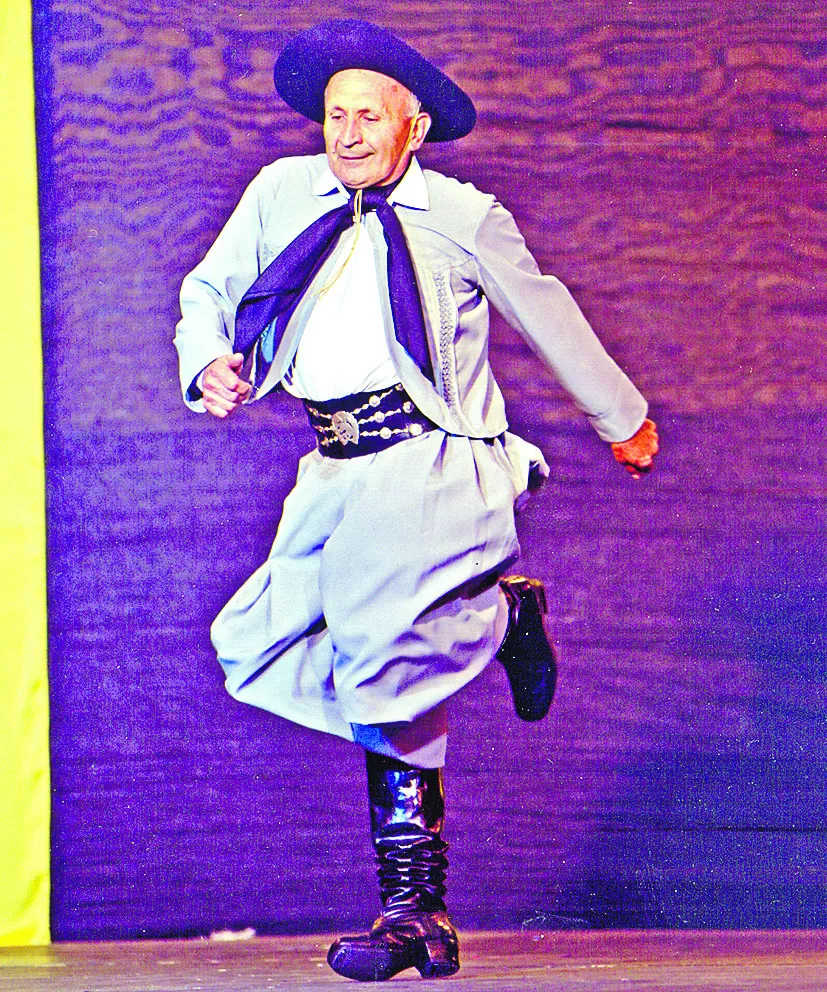 ESTIRPE SIN EDAD. José Ramón Pacheco es un reconocido malambista. foto gentileza familia pacheco