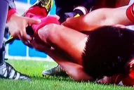 La impresionante lesión de Zheng Zou ante Barcelona