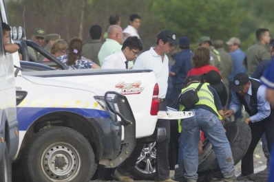 Denuncian que el colectivo de Gendarmería no podía circular