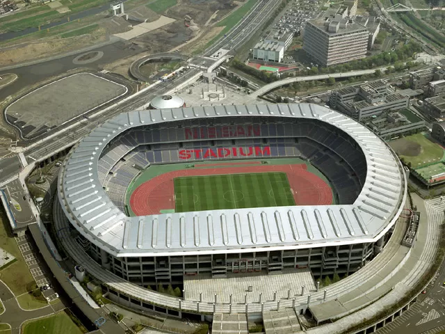 TODO LISTO. La cancha de Yokohama será escenario de la gran final de mañana. foto de bizinjapan.tistory.com