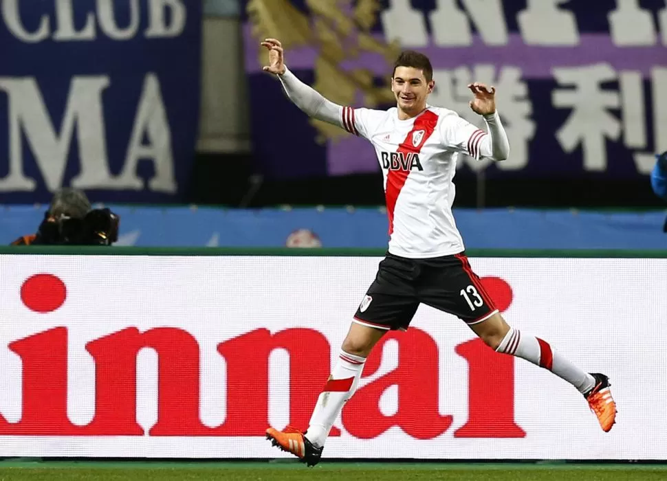 CONFIANZA. Lucas Alario siempre aparece en los partidos importantes. reuters