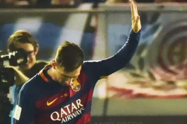 Messi marcó y le pidió perdón a los hinchas de River