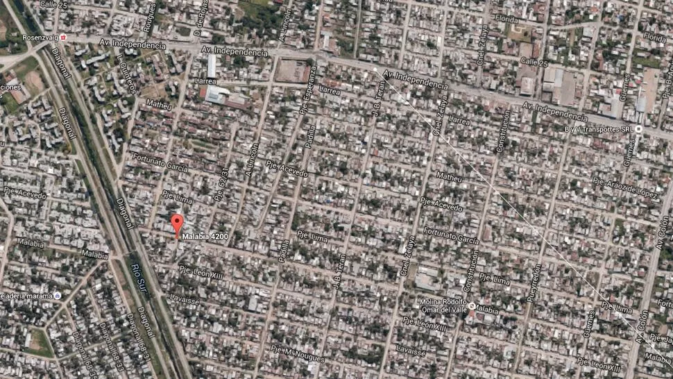 FOTO TOMADA DE MAPS.GOOGLE.COM.AR