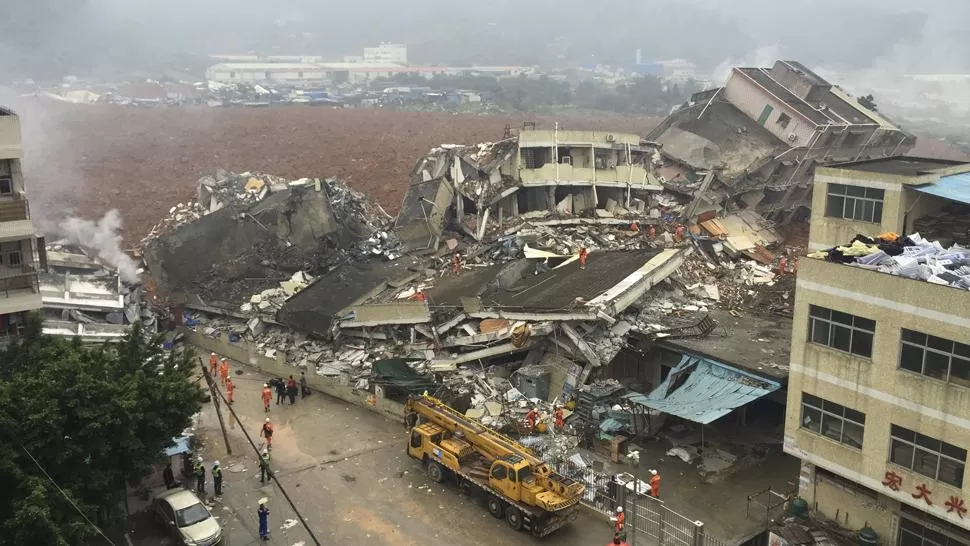 DESASTRE. En China. (REUTERS)