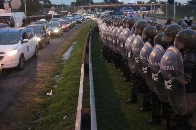 Michetti: si se vuelve a cortar la ruta, se vuelve a trabajar de la misma manera