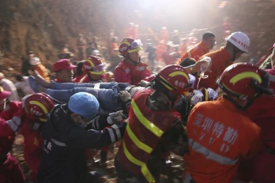 Alud en China: pasó 60 horas bajo tierra y sobrevivió