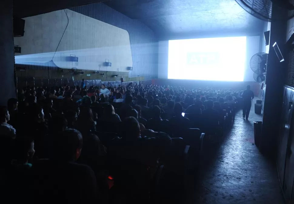 NUEVAS AUDIENCIAS. Uno de los desafíos de Cacetta seré captar más público para el cine argentino, algo que los realizadores aprueban y valoran. LA GACETA / FOTO DE ANTONIO FERRONI.