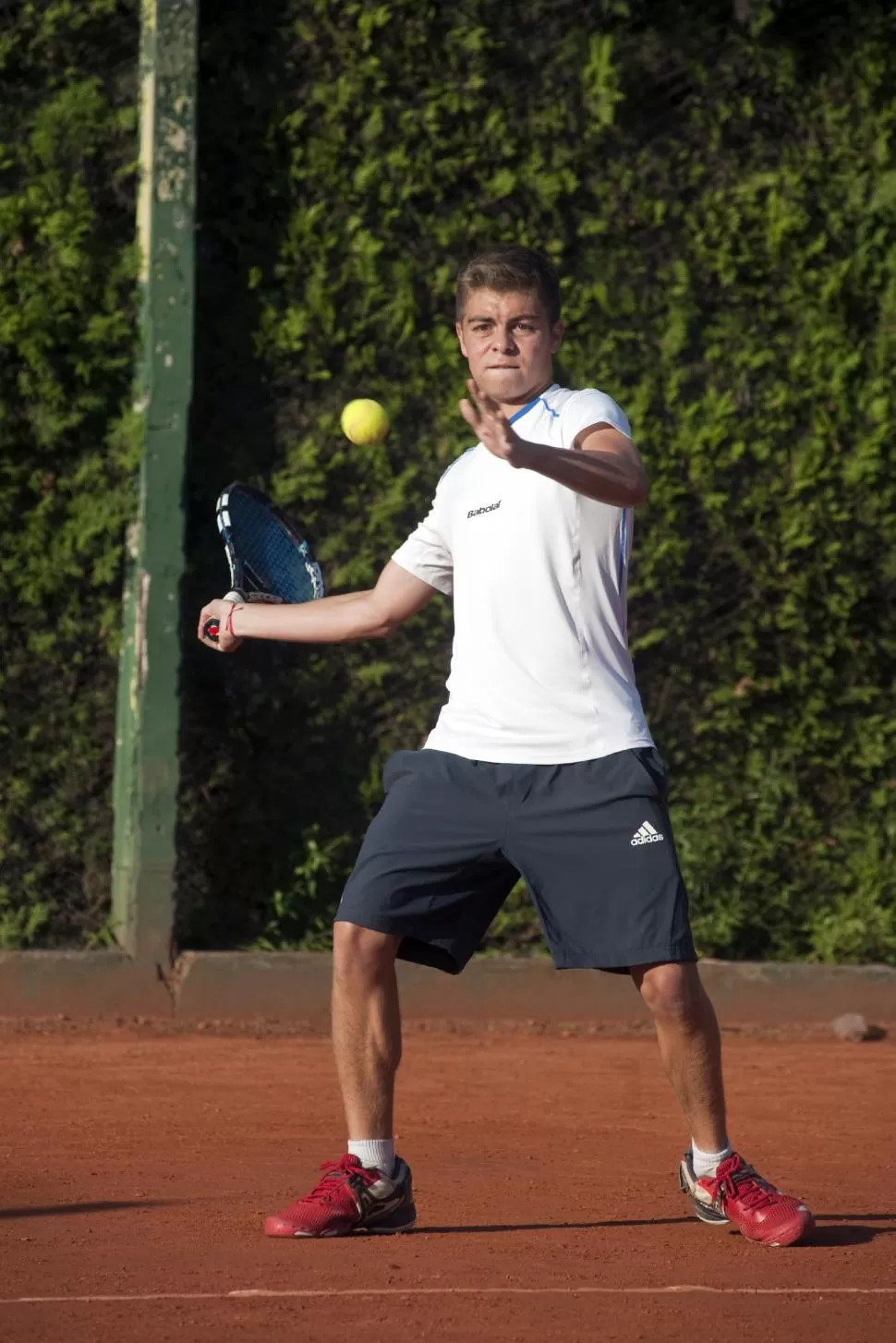 A EEUU. Zárate estudiará y jugará en la Universidad Abraham Baldwin College. LA GACETA / FOTO DE DIEGO ARÁOZ
