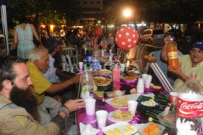 ¡Hubo fiesta en la plaza Independencia!
