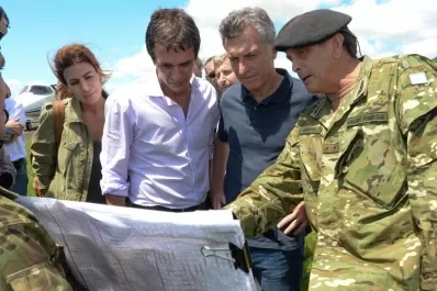 Macri recorrió Concordia y prometió ayuda para los inundados
