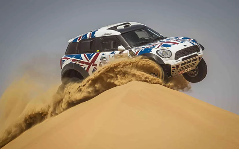 BIEN BRITÁNICO. El Mini de Hunt estará ploteado con la bandera del Reino Unido.  foto de MCH Photo