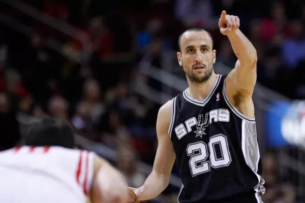 Ginóbili contribuyó en otro triunfo de San Antonio Spurs