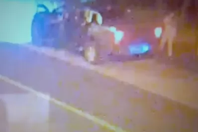 Video: así fue el tiroteo de los prófugos por el triple crimen