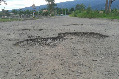 El Camino de Sirga es un peligro para los vehículos