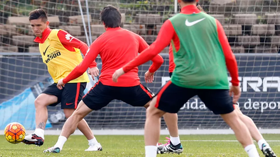 COLCHONEROS.  Matías Kranevitter, uno de los refuerzos del líder de la Liga española, Atlético de Madrid.
FOTO TOMADA DE WWW.CLUBATLETICODEMADRID.COM