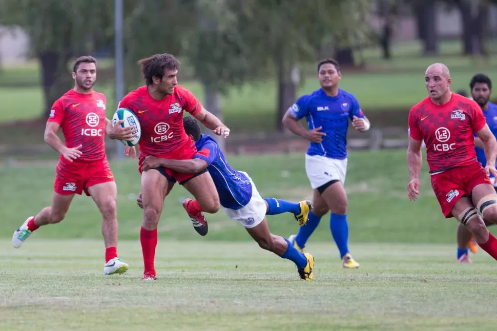 EXPERIENCIA. Pampas XV fue uno de los equipos que integró Matías Orlando. la gaceta / archivo