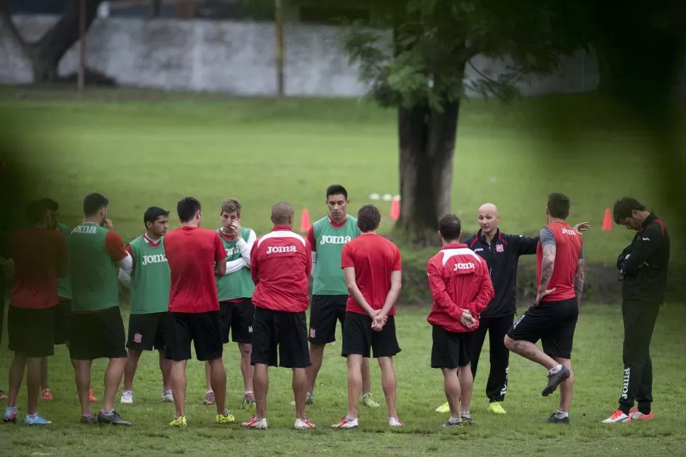 TIENE FE. Sebastián Pena desea realizar una buena pretemporada para potenciar las chances de pelear por el ascenso. la gaceta / foto de diego aráoz