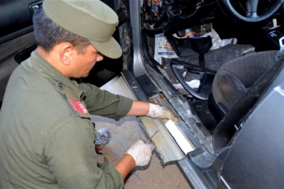 Detienen a una pareja en Salta con 41 kilos de cocaína