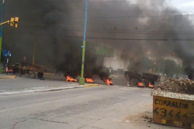 Los carreros liberaron el tránsito en Belgrano y Las Américas