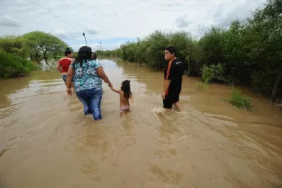 El desborde de los ríos anegó Niogasta, Las Juntas, Sud de Lazarte y Los Agudo