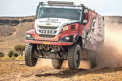 Villagra acelera lo que sea en el Dakar