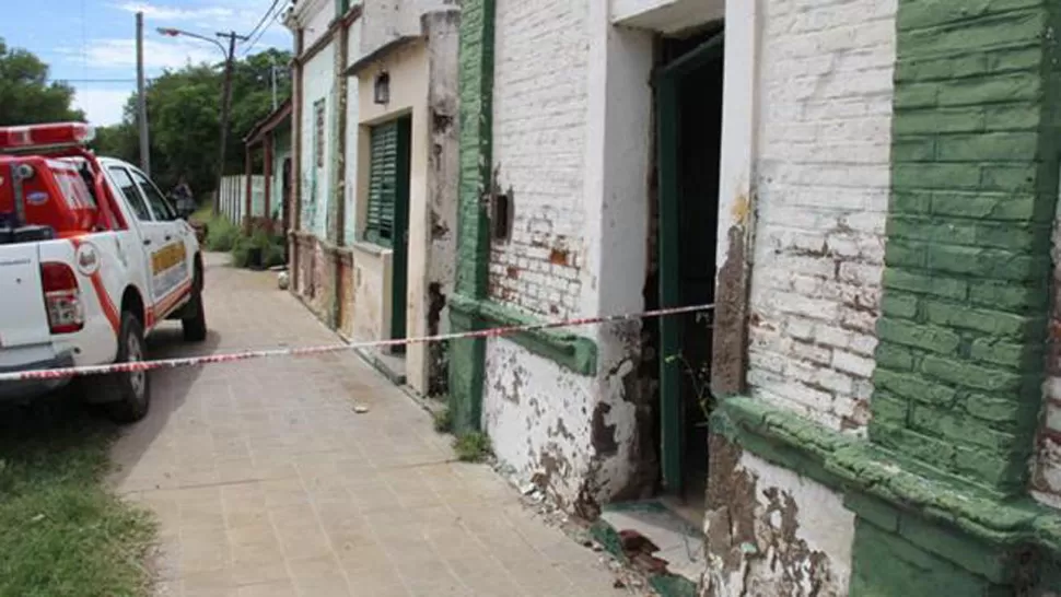 EN LA PAMPA. Según un testigo, Marita estaría sepultada en un viejo edificio en el que funcionó un prostíbulos. FOTO TOMADA DE DIARIODELAPAMPA.COM