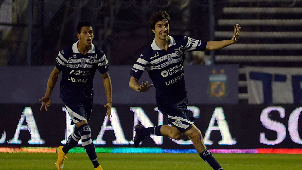 ARMA Y LLEGA AL GOL. Ignacio Fernández, uno de los volantes que pidió Marcelo Gallardo para el Millonario.
FOTO DE ARCHIVO