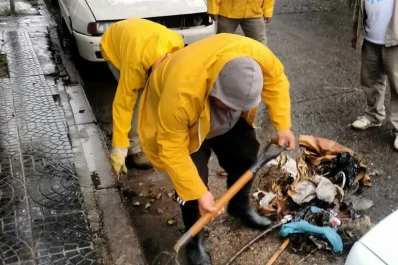 Los trabajos de limpieza en el acceso Este continuarán el lunes