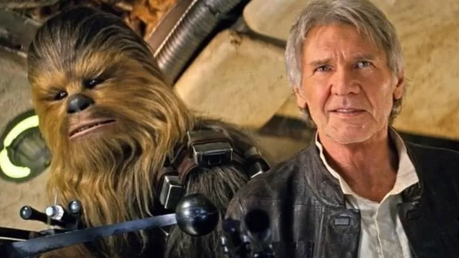 HAN SOLO. Harrison Ford regresó a la saga. 