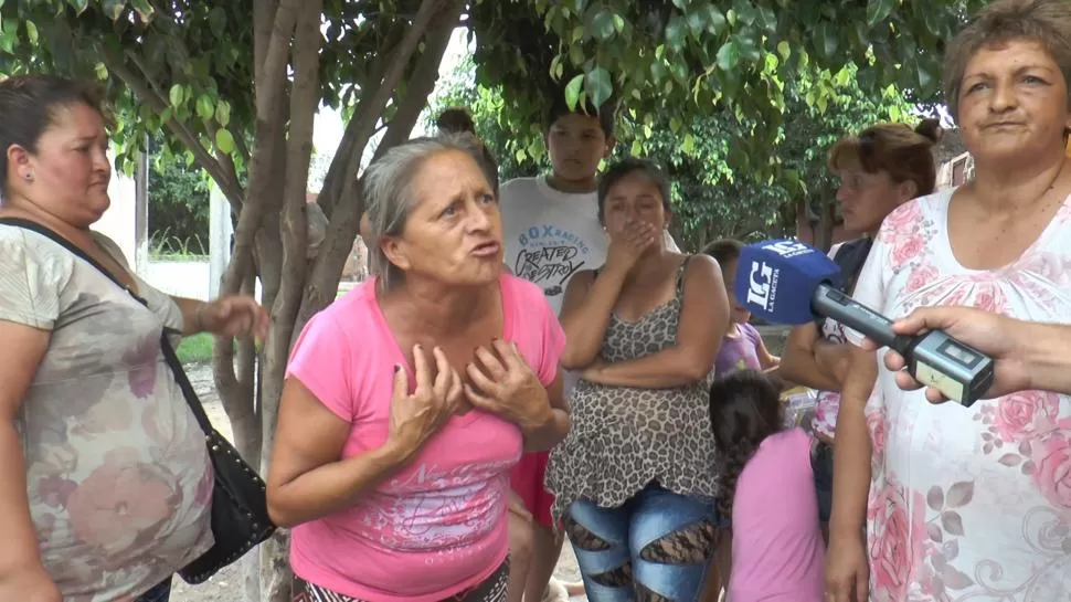 RECLAMO. Miembros de la familia Carrión reconocen sus antecedentes pero niegan estar vinculados a la droga; dicen que nadie detiene a sus rivales. captura de video la gaceta / ana daneri