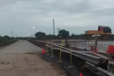 El puente sobre el río Medina, en la ruta 38, ya está habilitado