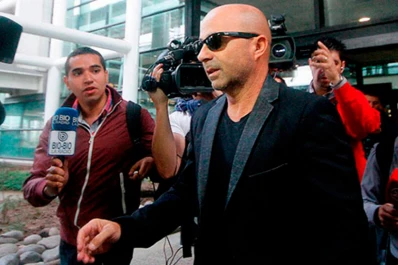Jorge Sampaoli fue insultado en su regreso a Chile