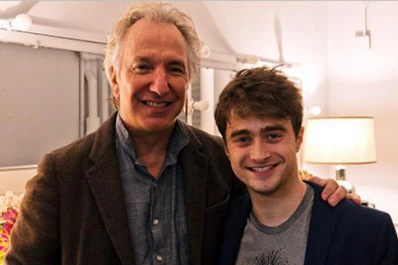 Daniel Radcliffe despide a Alan Rickman