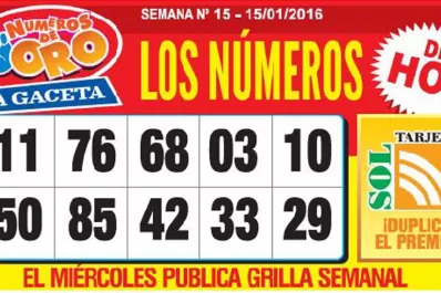 Los Números de Oro de LA GACETA