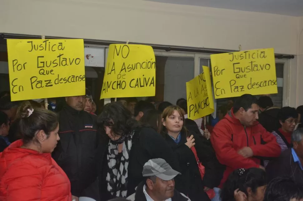 CONFLICTIVA. La sesión de jura, el 27 de octubre, fue escandalosa.  foto de archivo-municipalidad de tafí del valle      