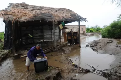 Regresan a sus casas las últimas familias que estaban evacuadas
