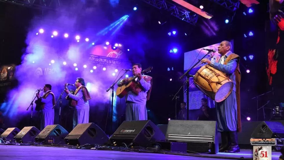 EN 2019. Los Manseros Santiagueños estuvieron a cargo de la clausura del festival tradicional. Prensa Festival Jesús María
