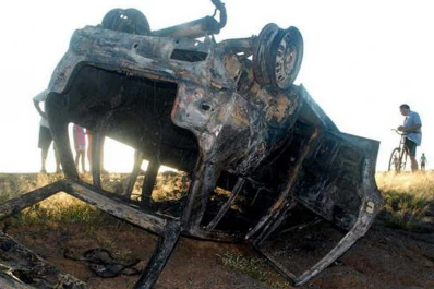 Tres hermanitos que viajaban a Tucumán murieron calcinados en un accidente