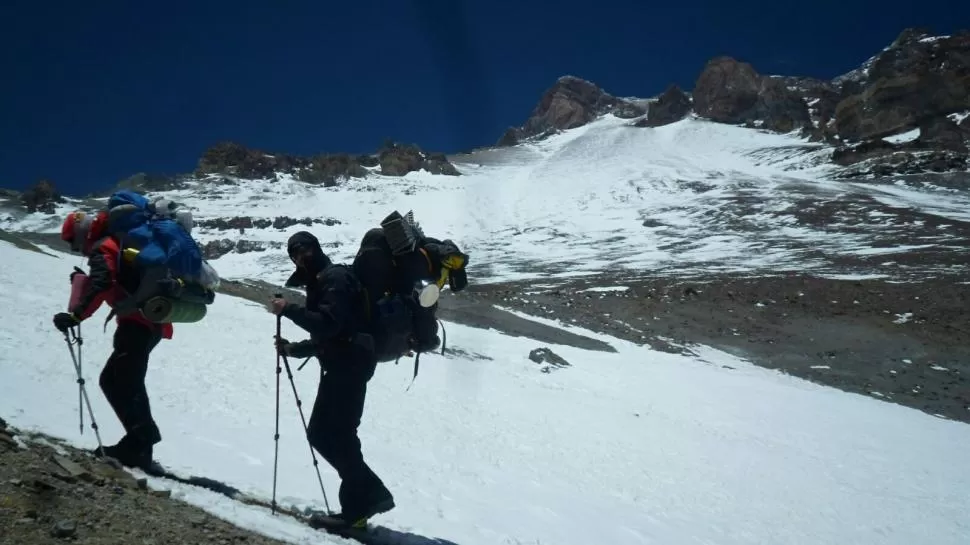 MISIÓN CUMPLIDA. El desafío fue intenso, en lo físico y en lo mental. FOTOS DE josé Ortega