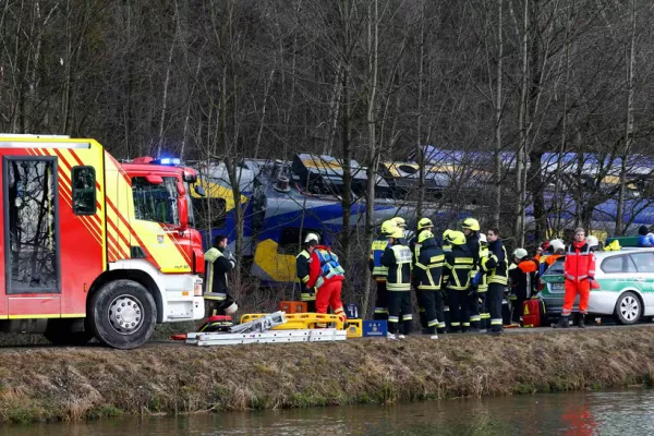 Un choque de trenes en Alemania causó nueve muertos